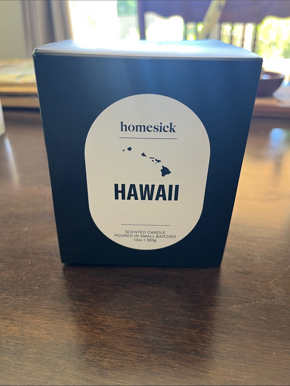 Homesick Hawaii Scented Candle — Navy Jar